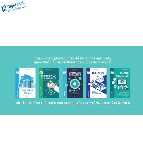 หนังสือ - ชุดแพทย์ลีน: กระบวนการมาตรฐาน + Kaizen + แผนภาพโซ่ GT + ข้อผิดพลาด + พอดีเวลาที่เหมาะสม (c