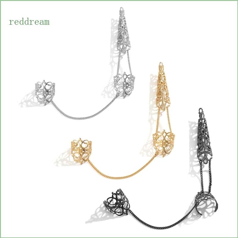 REDD Finger Nail Ring Knuckle-Finger Armour-Cover Tip Nail-Cap Loop Ring Women