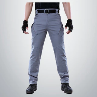 เนื้อยีนส์หนา ผ้ายืด IX9 กางเกงคาร์โก้ กางเกงยุทธวิธี แนว Tactical ไซส์ XS-4XL