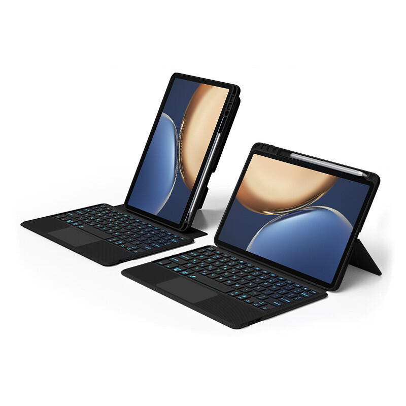 สําหรับ Honor V7 Pro V8 X8 คีย์บอร์ด Trackpad Case ออกแบบมาเพื่อควบคุมคีย์บอร์ด Bluetooth แบบสัมผัสแ