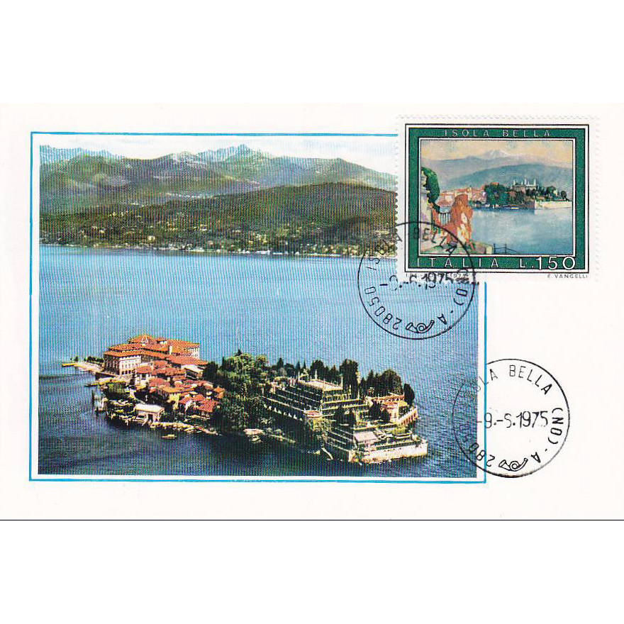 Travel Scenery Series-Bella Island Italy 1975 Extreme Piece เกรดด้านบน IT1191