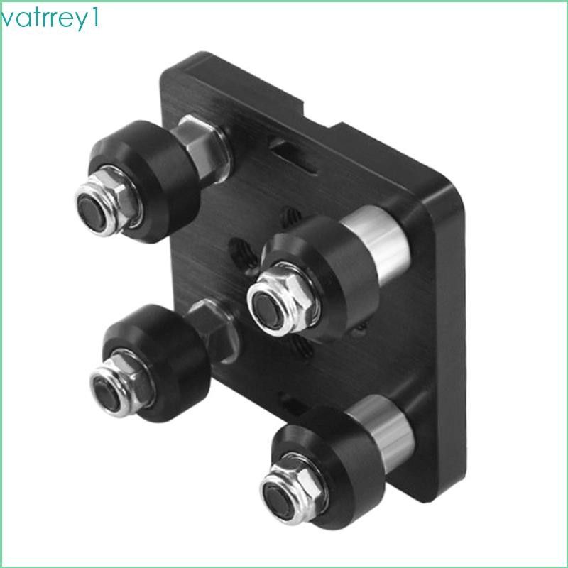 VAT1 อลูมิเนียมที่แม่นยํา V Slot Plate V-Openbuild Wheel V Gantry Plate สําหรับการเคลื่อนไหวที่ราบรื