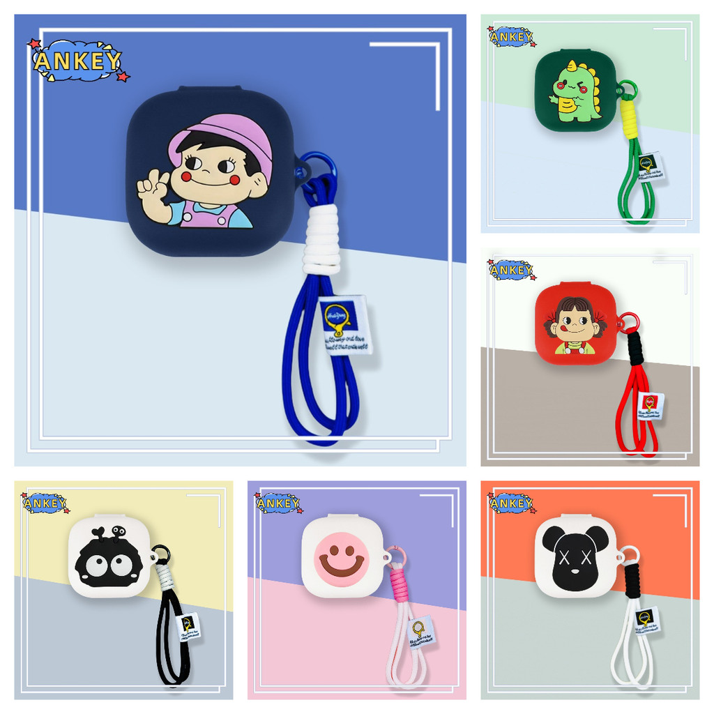 Case for EarFun Air Pro 4i Protective silicone TW230 Cute little girl Cartoon Covers Bluetooth Earphone Shell Headphone PortEarphone