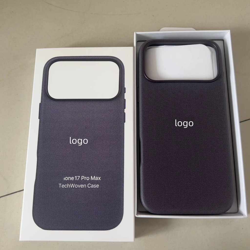 เหมาะสําหรับ iPhone 17 Pro Max Leather 17air Fiber Patterned Magnetic Phone Case พร้อมแอนิเมชั่น - รูปที่ 6