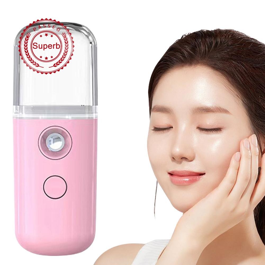 DORAME Usb แบบพกพา Mini Nano Mist Sprayer สเปรย์ใบหน้า Steamer Air Skin Instruments Care I1z9