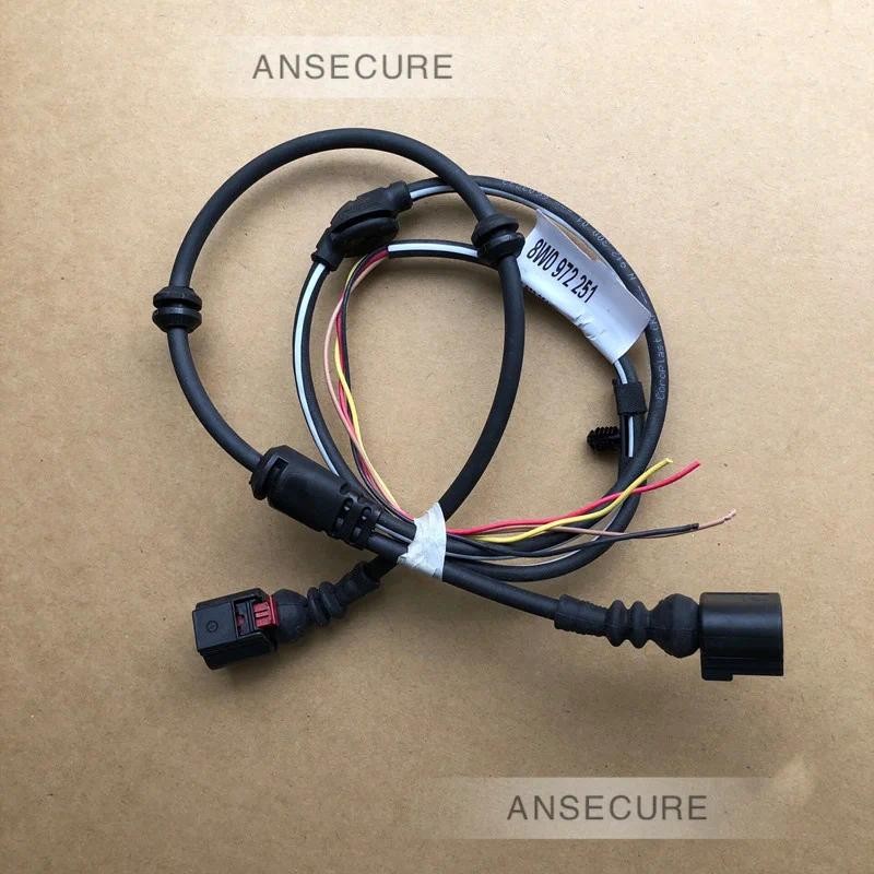 OEM ด้านหน้าซ้าย ABS เซ็นเซอร์ความเร็วสายไฟสําหรับ Audi A4 S4 B9 A5 S5 2017-2025 8W0972251