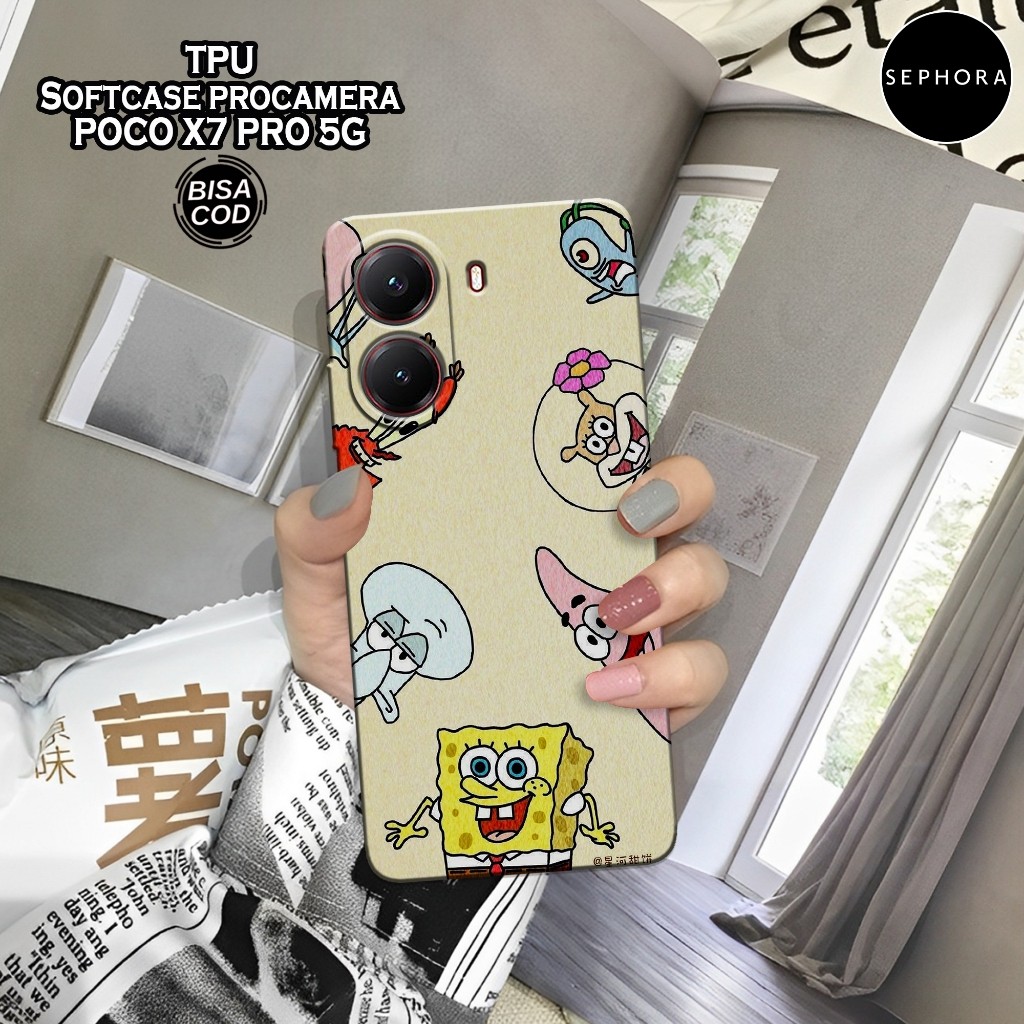 เคส HP ล่าสุด POCO X7 PRO 5G 2025 - เคสการ์ตูนแฟชั่น - POCO X7 PRO 5G 2025 Softcase - เคสกล้อง Pro -