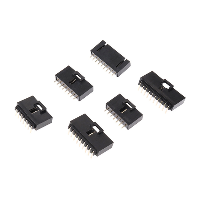 MX2.54 Dupont Pin Holder Buckle Straight Pin Curved Pin Holder Pitch 2.54mm Connector 2 3 4 5 6 8 10