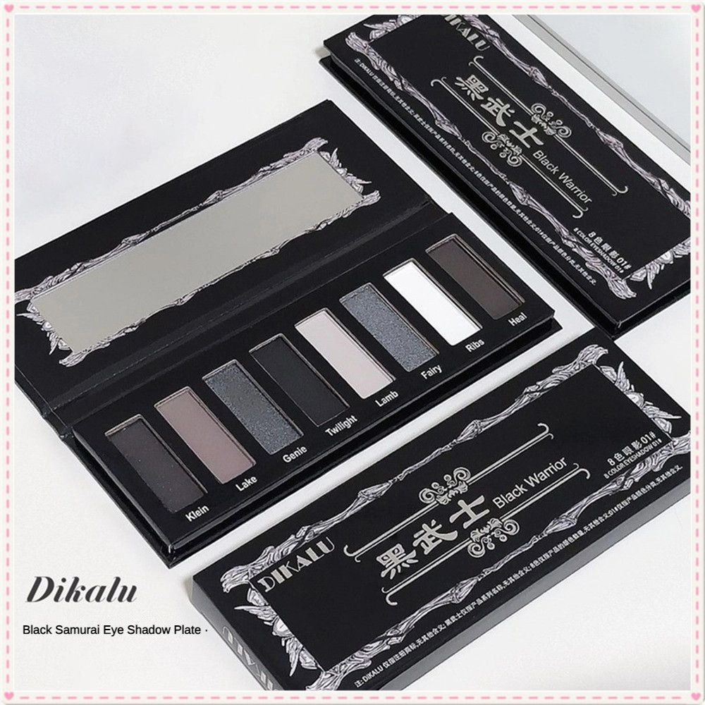 DIKALU Eyeshadow Palette พาเลทอายแชโดว์เนื้อซีเมนต์ กันน้ำ กันเหงื่อ ไม่เลอะง่าย พาเลทอายแชโดว์สำหรับวันฮาโลวีน พกพาสะดวก ทาง่าย JOYFEEL