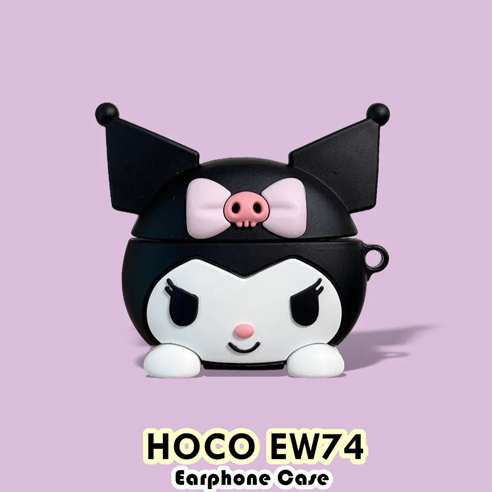 Fast ShipmentFor HOCO EW74 Case Casing Soft Silicone Creative Cool Cartoon Headphone Case Cover NO.3