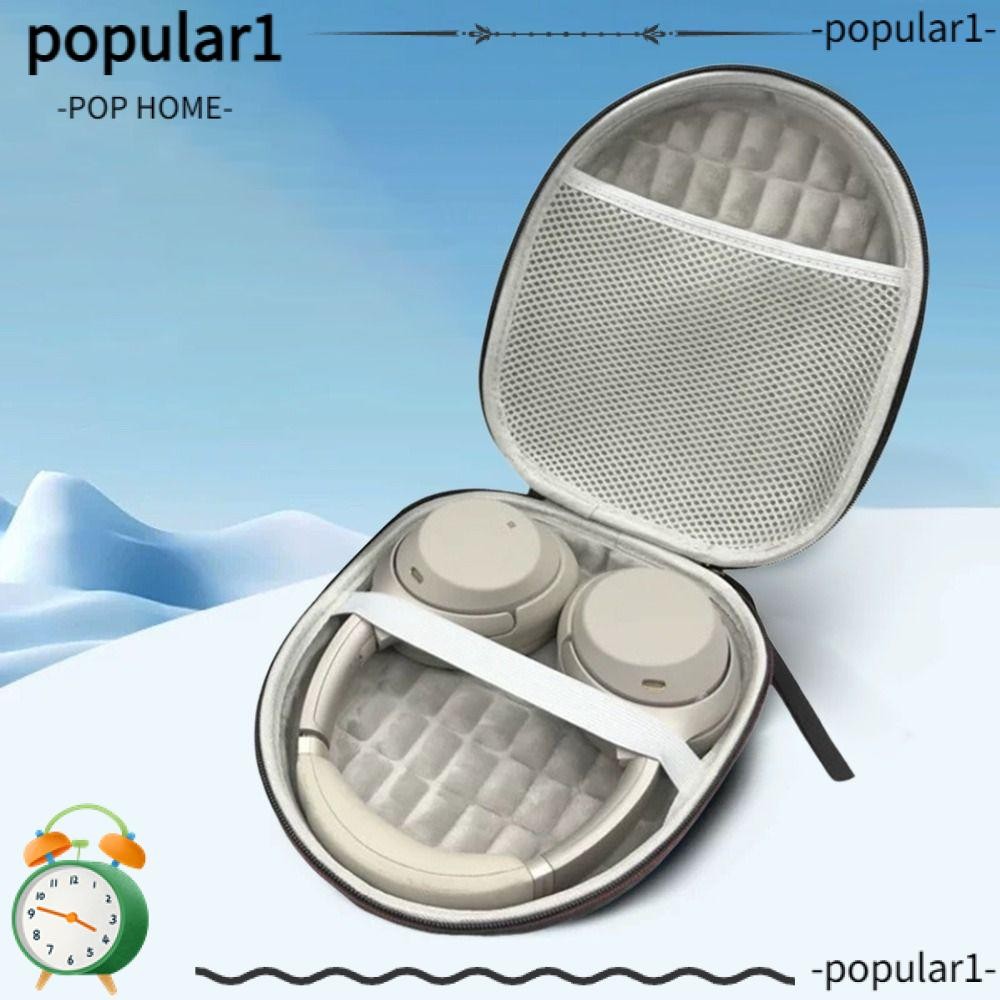 POPULAR กล่องหูฟัง, Hard Hard Shell หูฟังกระเป๋าถือ,เปลี่ยนแบบพกพากันกระแทกชุดหูฟังกระเป๋าเก็บสําหรั
