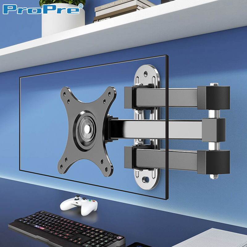Monitor Cantilever Bracket คอมพิวเตอร์สากล LCD TV Hanger Telescopic Wall Hanger Shelf