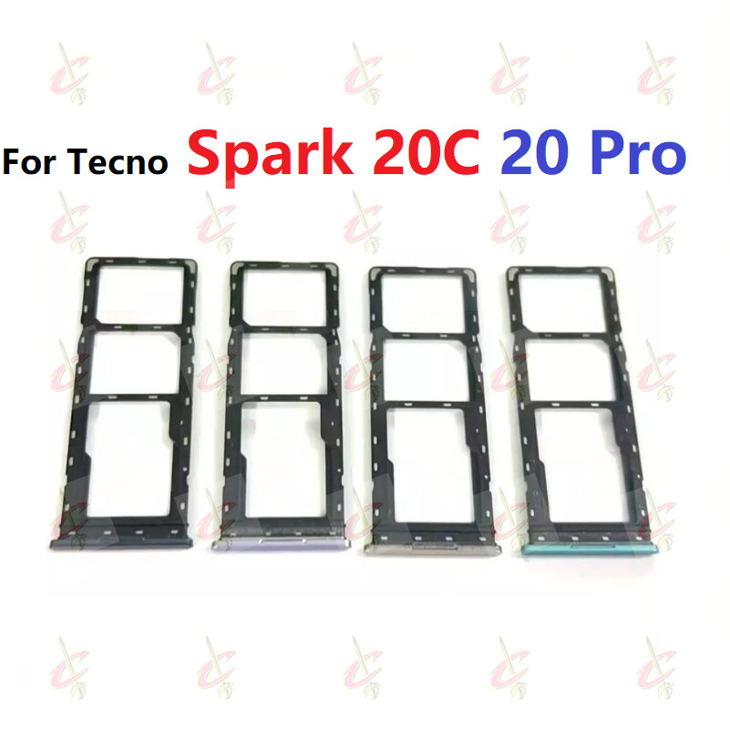 ถาดซิม (sim tray) สําหรับ Tecno Spark 20C 20 Pro 5G KJ5 KJ6 BG7n BG7 KJ7 KJ8
