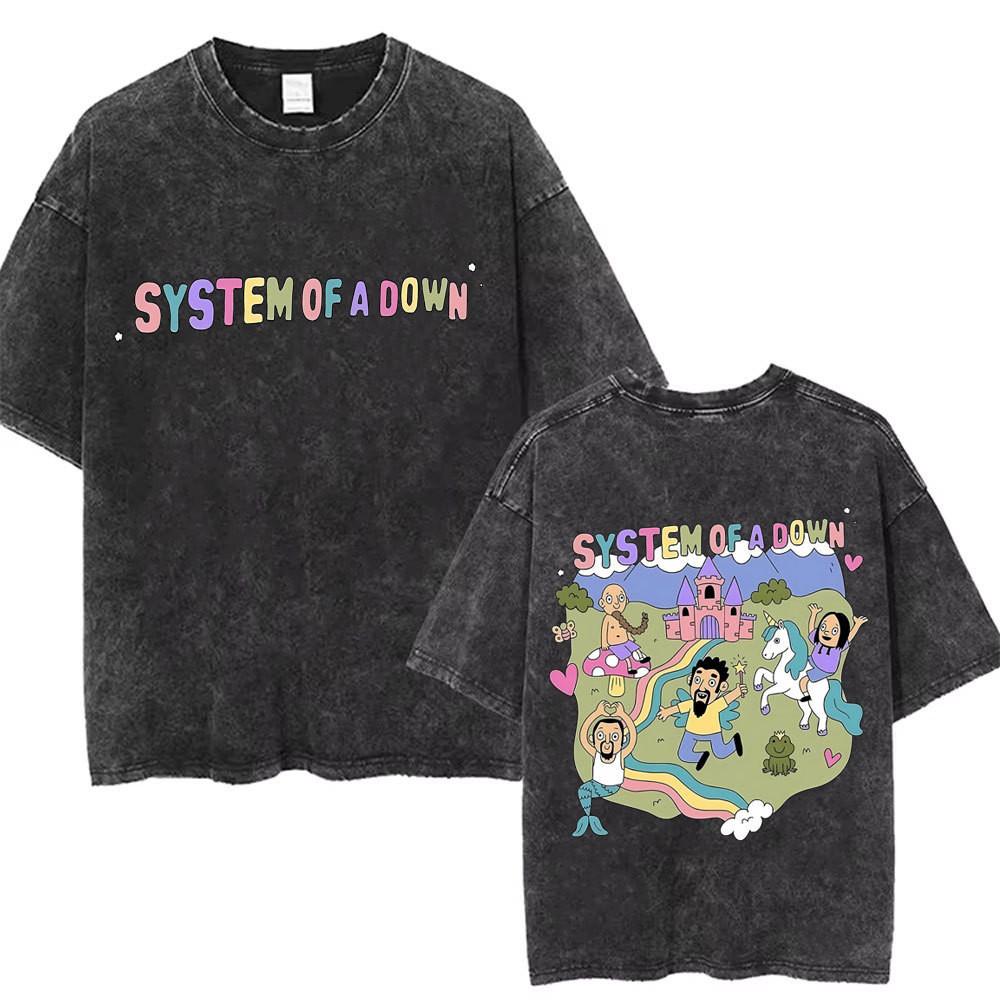 SystemA ofDown Toxicity专用棉 CODWashed Sanner Vintage 立 สถานี音乐 AEYE