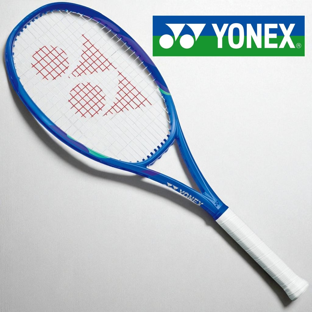 YONEX E-Zone 98 Tennis Racket Frame Only - Suitable for Beginners to Advanced - Blast Blue G3 08EZ98