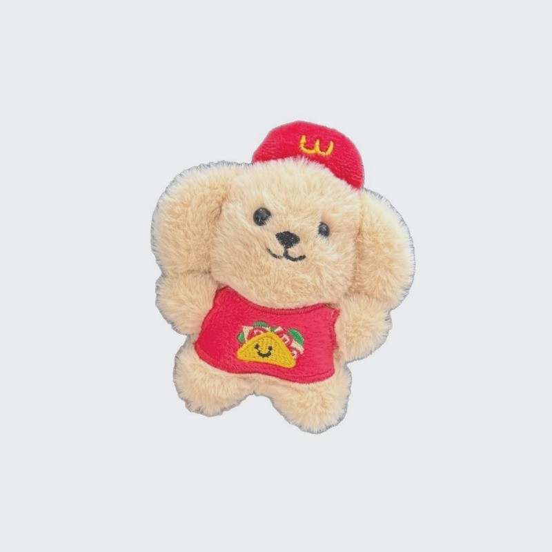 ตุ๊กตาการ์ตูนทํางานสุนัขชุดจี้กระเป๋าเป้สะพายหลังนักเรียนจี้กระเป๋าเดินทางของขวัญเพื่อน - รูปที่ 7