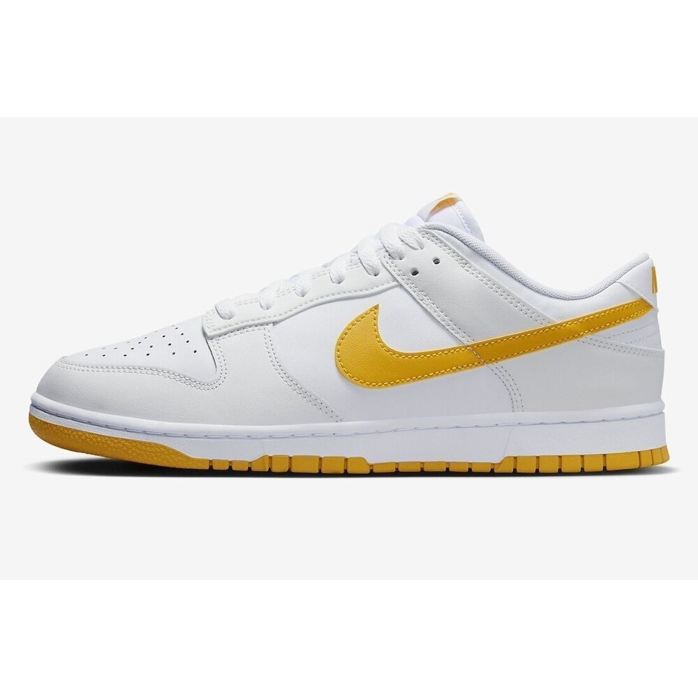 N&K Dunk Low White University Gold DV0831-110 บุรุษใหม่ JYK9