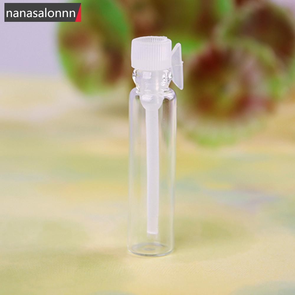 NNL Glass Vials Small Empty Laboratory Bottles Perfume Liquid Oil Fragrance 1ml