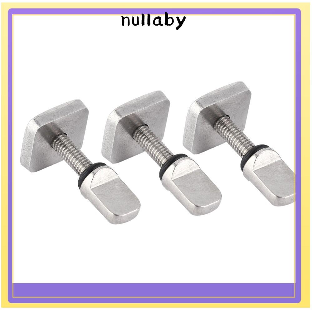 สกรูครีบกระดานโต้คลื่น สแตนเลส 316 M4x19 มม., 3 ชิ้น ใช้งานง่ายสำหรับ SUP และ surfing