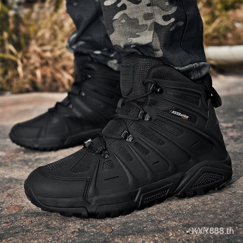 Quality Tactical Boots Outdoor Combat Boots Men Tactical Military Boots Durable POFC