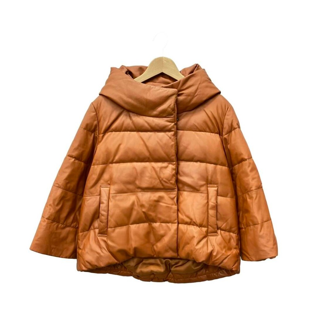 JEAN-LOUIS SCHERRER Down Jacketหนังผู้หญิงส่งตรงจากญี่ปุ่นมือสอง
