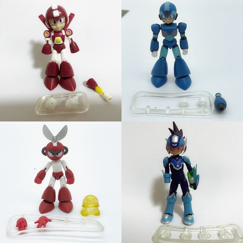 Bandai Bandai Megaman 66 Action X Scissorsman เกราะขี่จักรยาน Super Action รูป SGJM