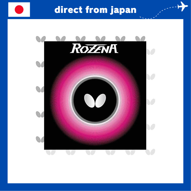 Butterfly table tennis rubber Rozena 06020 Red Thick