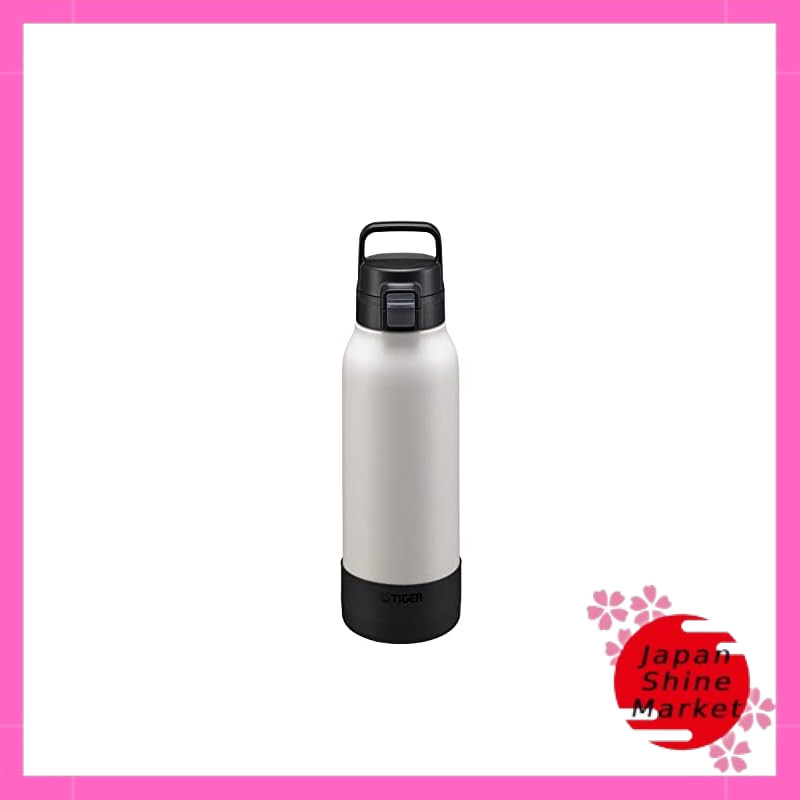 Tiger thermos bottle, 1.2 liters, with a handle, easy one-touch open, vacuum insulated stainless ste