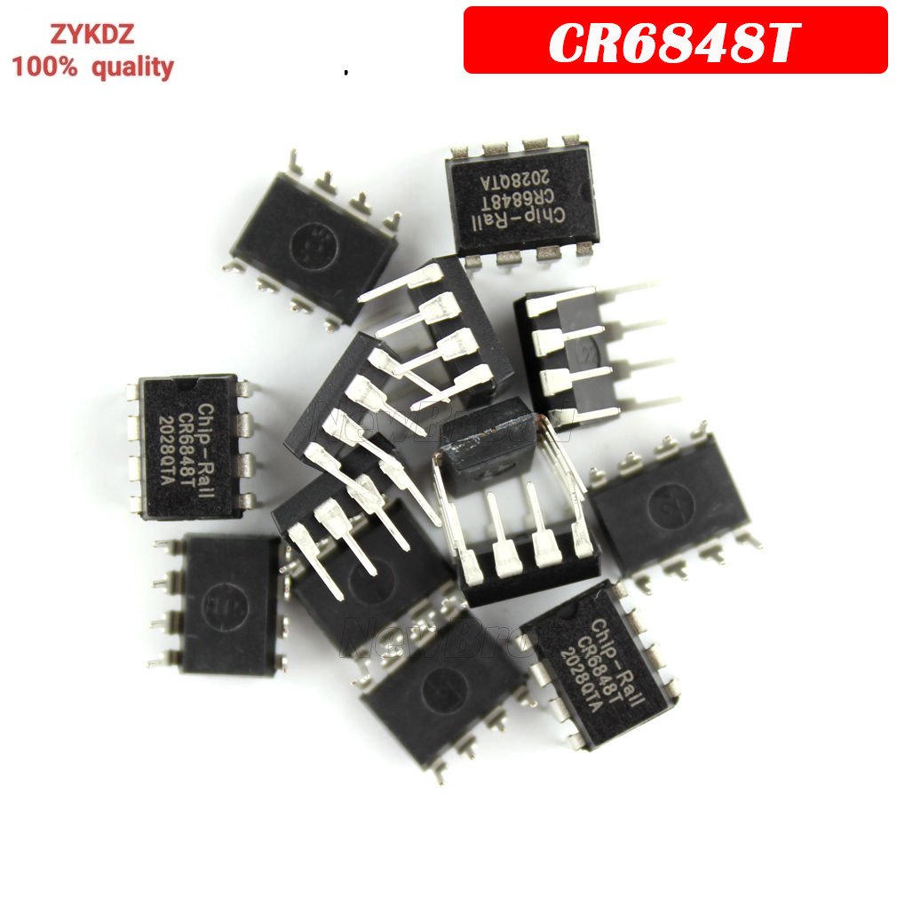 10PCS CR6848T DIP-8 CR6848 DIP 6848T DIP8 SG6848DZ SG6848 ใหม่และต้นฉบับ IC