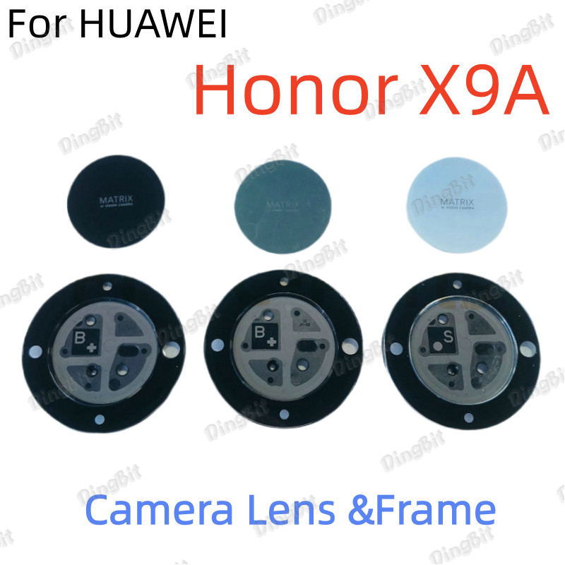 สําหรับ HUAWEI Honor X9A เลนส์กล้องด้านหลังพร้อมกรอบอะไหล่ซ่อม