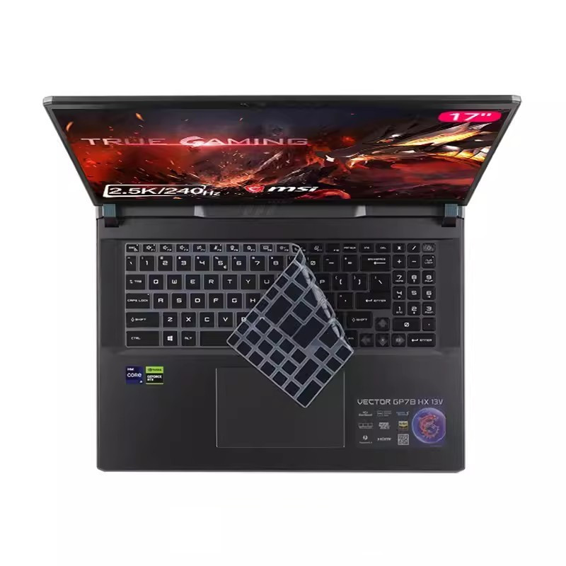 แป้นพิมพ์สําหรับ MSI Cyborg 15 AI A1V/MSI Stealth 16 สตูดิโอ A13VF A13V/MSI PULSE 15 B13V ซิลิโคน TP