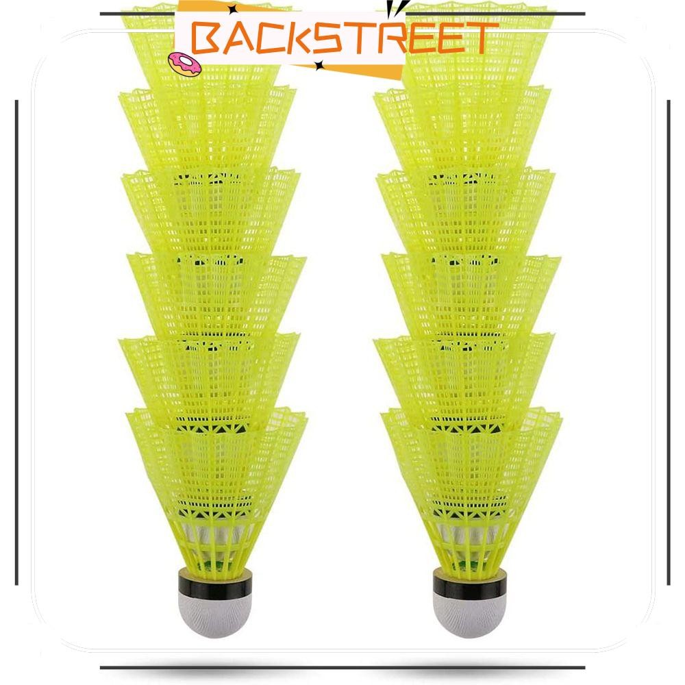 ลูกขนไก่แบดมินตันพลาสติกและไนลอน สำหรับฝึกซ้อมในร่มและกลางแจ้ง