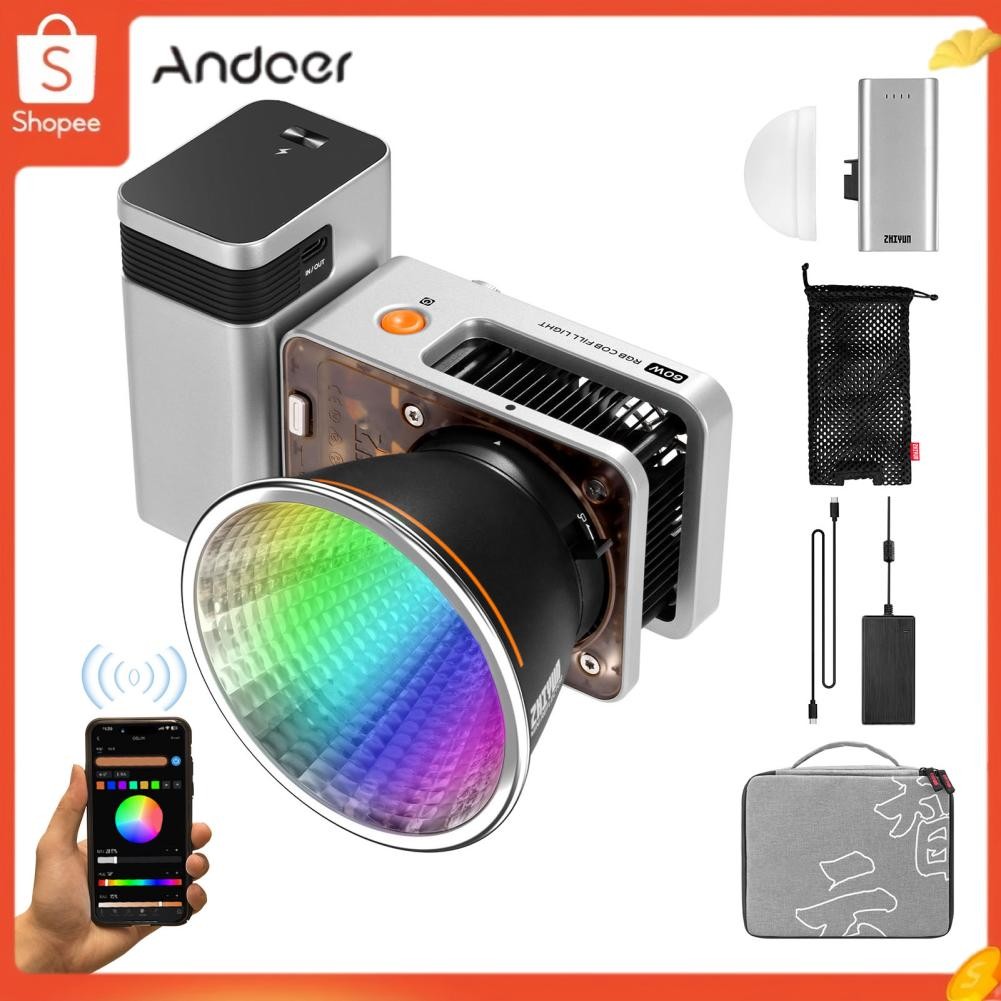 Andoer Zhiyun Molus X60 RGB COB VIDEOLIN