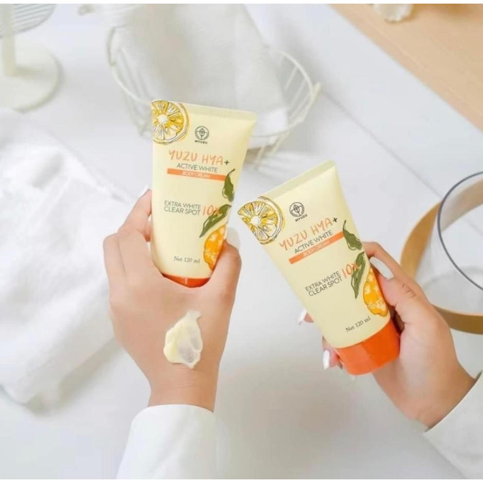 Yuzu Hya Active White Body Cream ครีมเจล