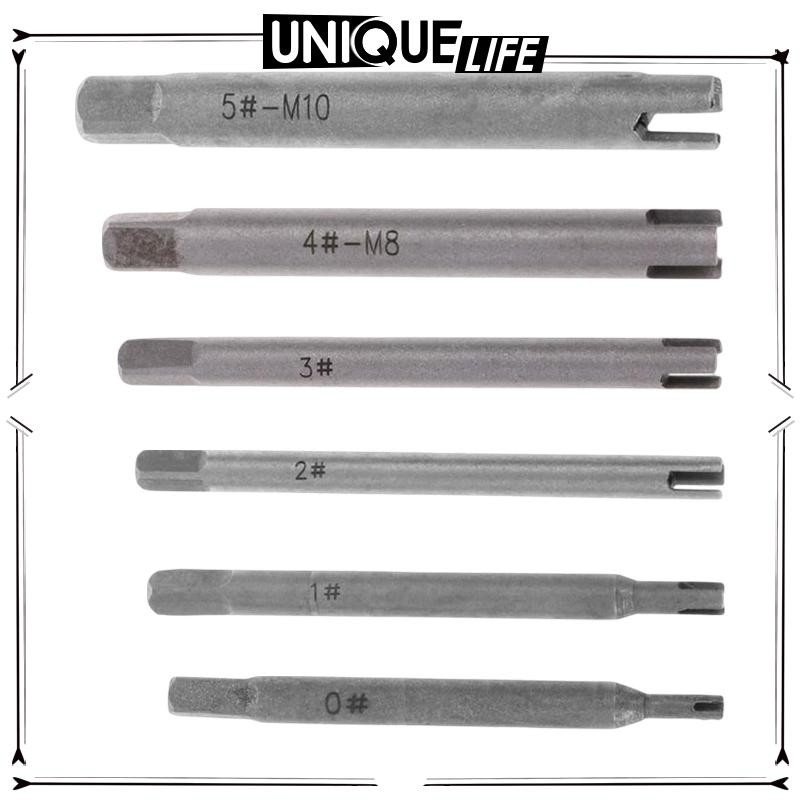 [Shiwaki4] Alloy Steel Tap Extractor Screw Extractor Broken Head Screw Remover Stripped Screw Bolt R