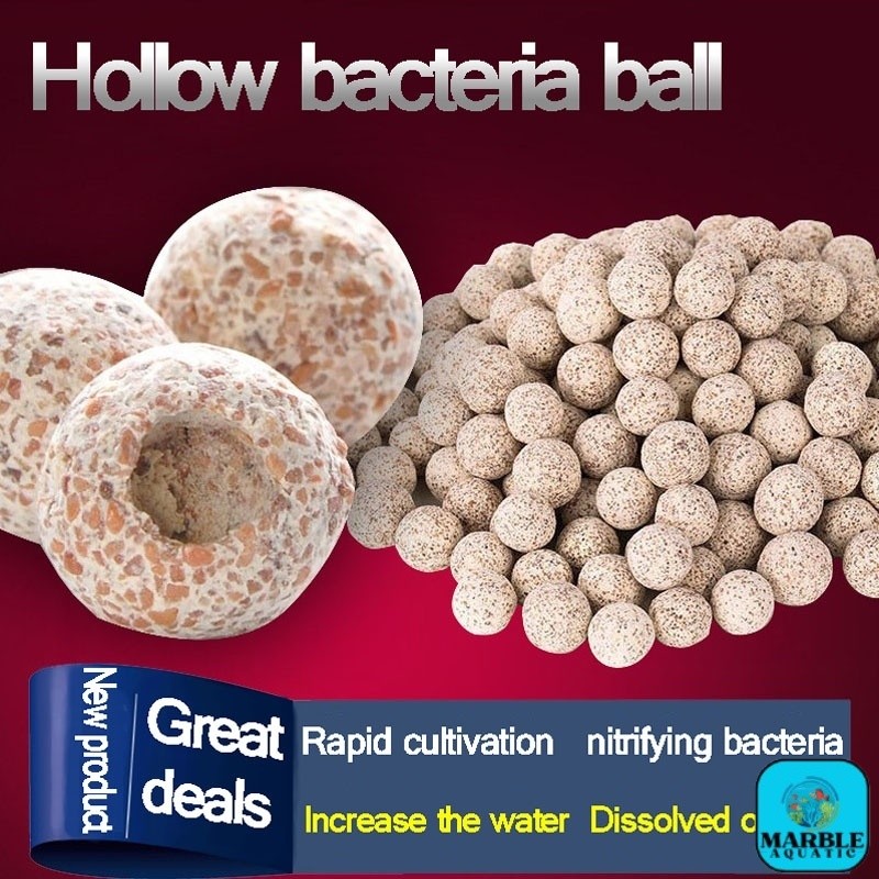 500gr BIO BALL HOLLOW MEDIA FILTER บ้าน BACTERIA AQUARIUM ปลา POND SUPER BIO BALL