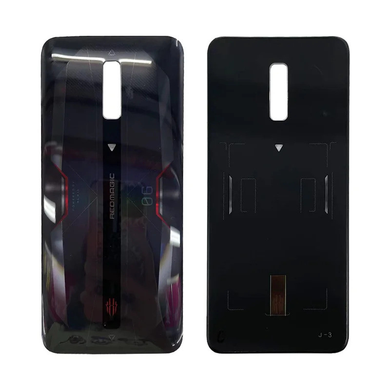 RedMagic 6 ปกหลังสําหรับ ZTE Nubia Red Magic 6 Pro 6S 5G แบตเตอรี่ NX669J ที่อยู่อาศัยประตูด้านหลังเ