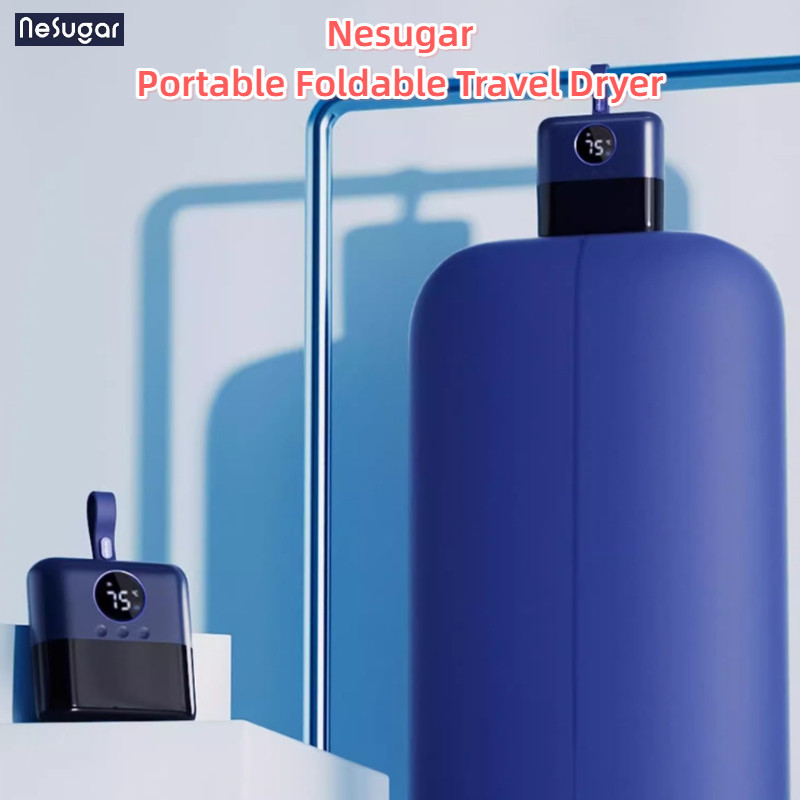 Nesugar Dryer Household Drying Clothes Small 2025 Travel Dryer Clothes หอพักแบบพกพาพับได้