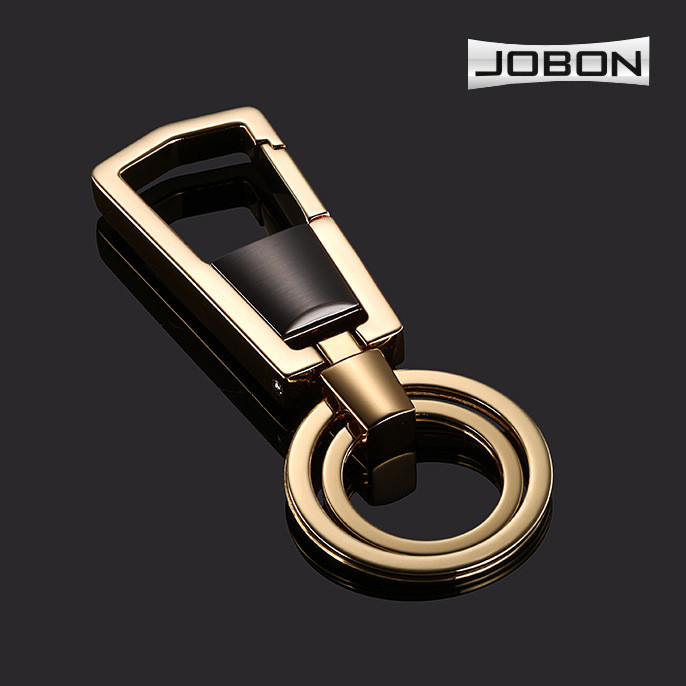jobon中邦钥匙扣商务挂扣金属汽车钥匙圈创意礼品厂家批发089