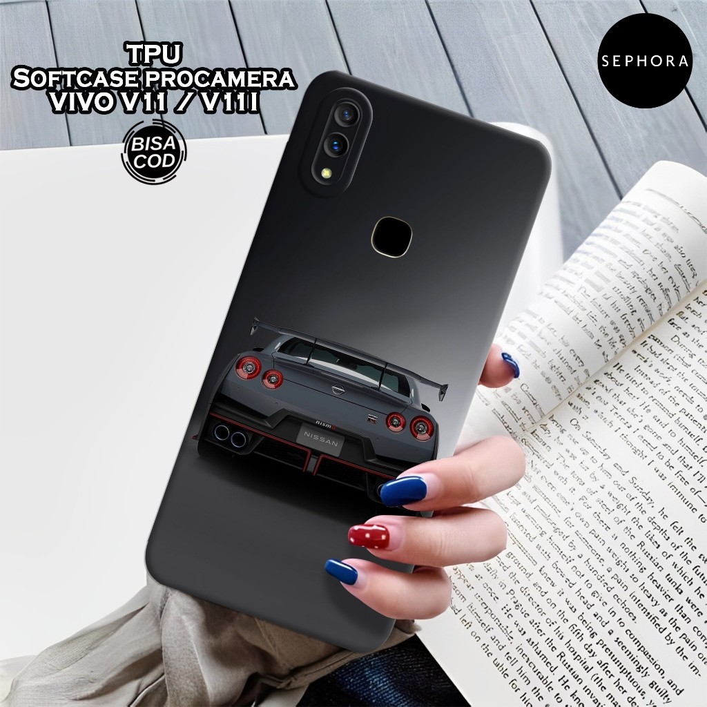 เคส HP ล่าสุด VIVO V11 / V11i - เคสรถแฟชั่น - เคส VIVO V11 / V11i Softcase - เคสกล้อง Pro - เคส VIVO