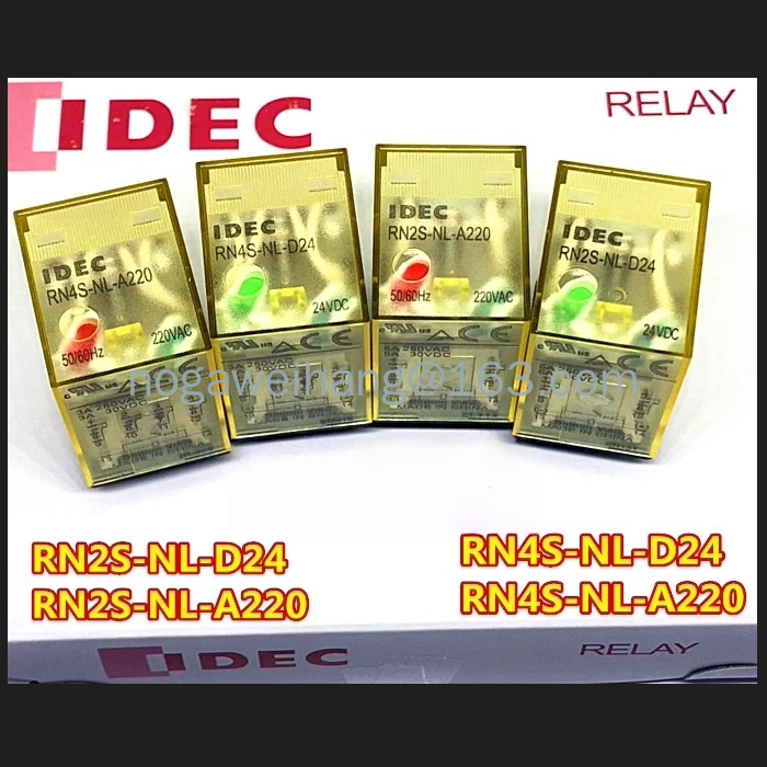 IDEC RN2S-NL-D24 RN4S-NL-D24 RN4S-NL-A220 รีเลย์ SNL-48 (ใหม่และต้นฉบับ)