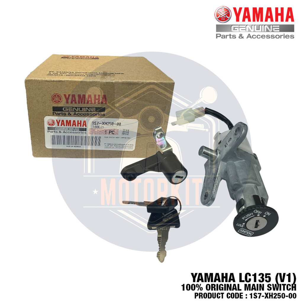 YAMAHA LC135 V1 MAIN SWITCH KEY SET KUNCI UTAMA 1S7-XH250-00