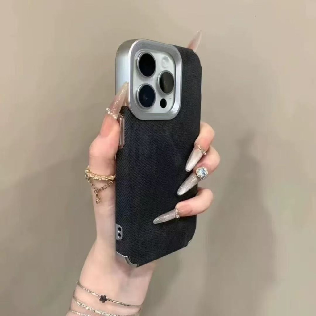 หรูหรา Cortex รูปแบบคาวบอยเคสโทรศัพท์สําหรับ iPhone 11 12 13 14 15 16 17 Pro Max Plus Air กันชนกรณีปกหลัง - รูปที่ 5