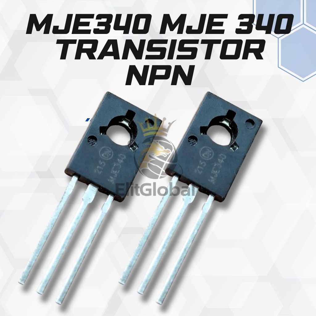 MJE340 MJE 340 ทรานซิสเตอร์ NPN – ต้นฉบับสําหรับแหล่งจ่ายไฟและเสียง