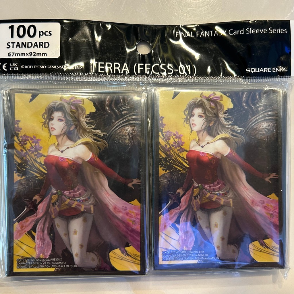 Wanzhi Card FIN Final Fantasy Magic Warrior Tina Card Holder อย่างเป็นทางการ 100 ชิ้น/แพ็ค