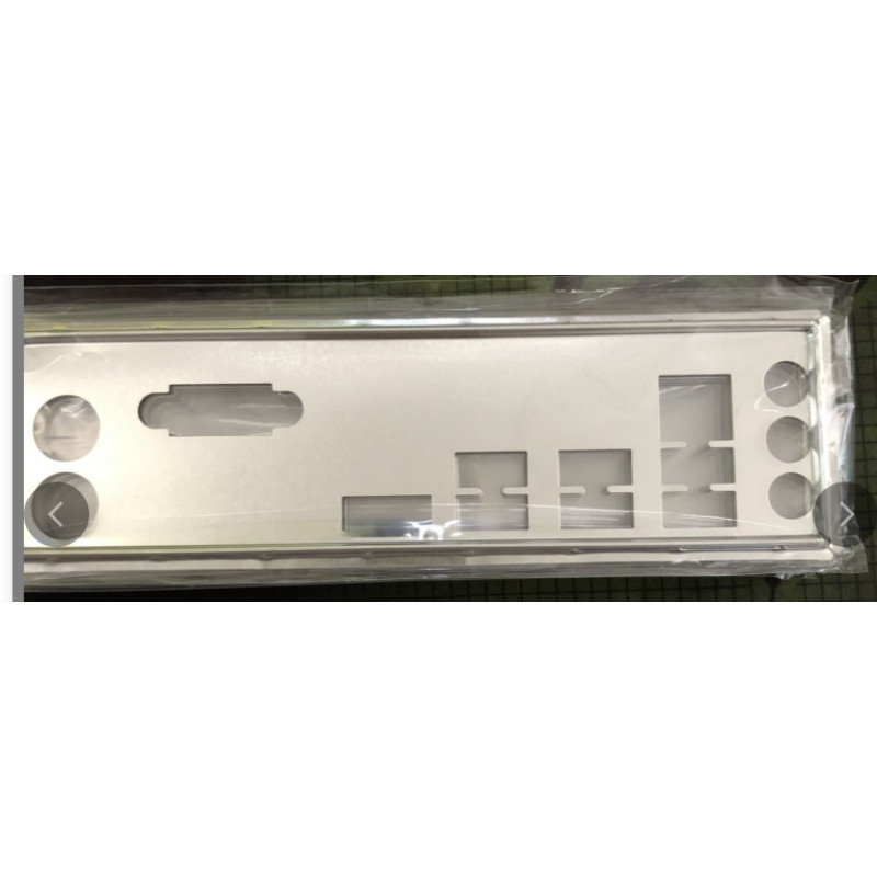 IO I/O Shield BackPlate แผ่นด้านหลังวงเล็บ Baffle สําหรับ ASUS H110M-E H110M-E D3 แชสซีเมนบอร์ดเปล่า