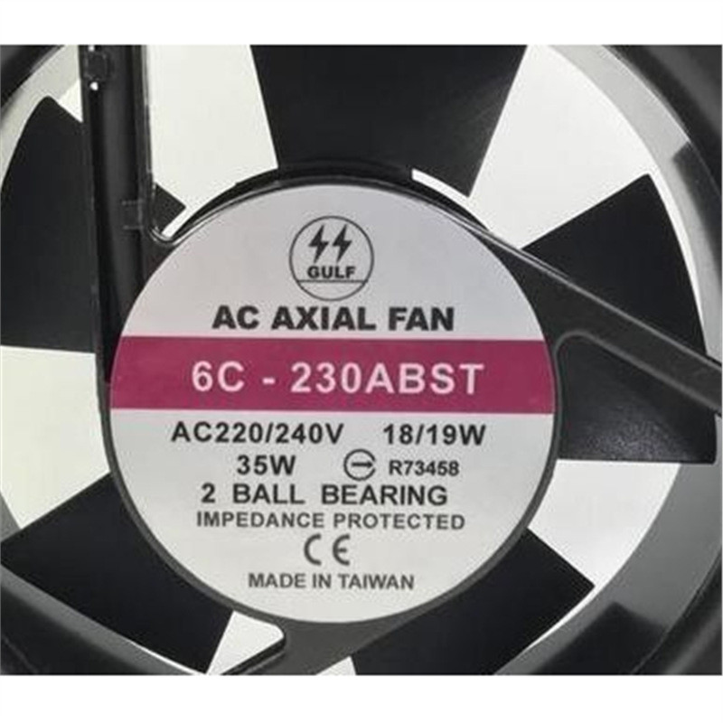 6C-230ABSL 6C-230ABLAC220/240V ไต้หวัน GULF กรอบอลูมิเนียมพัดลม AC NL3O