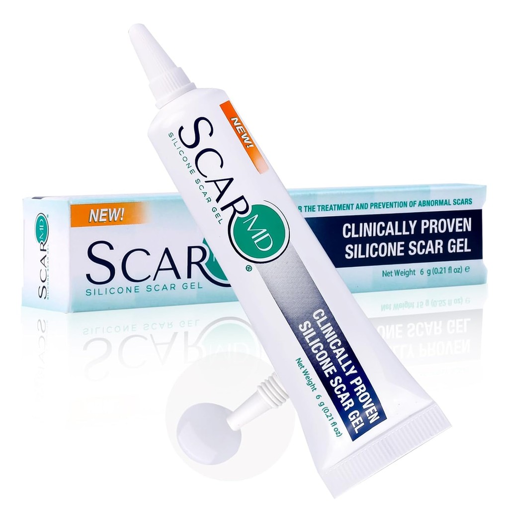 Scar Gel Scar Cream, Keloid Bump Removal, Advance Scar Gel สําหรับแผลเป็นผ่าตัด,Body,Leg, Burns,C-Se