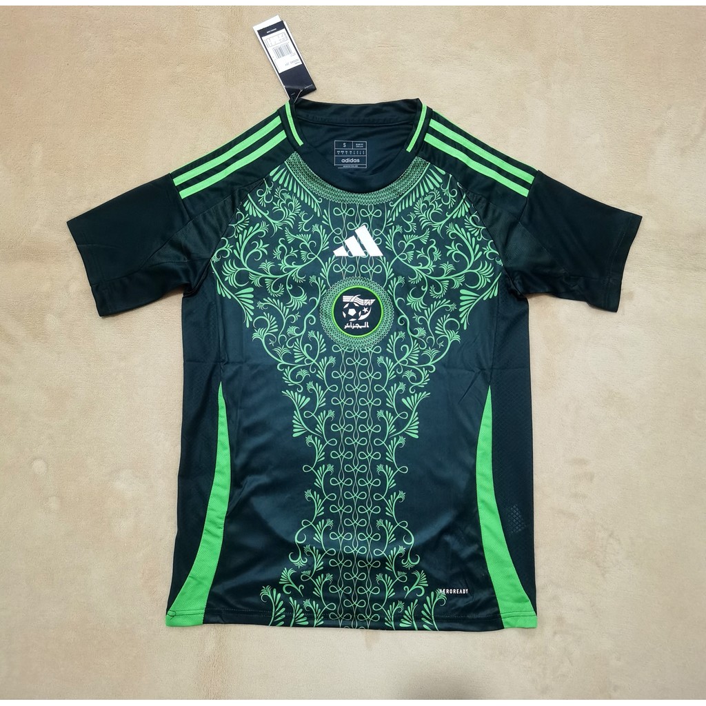 2425 Algeria Away S~4XL/เสื้อกีฬา/Quick-Drying Jersey/เสื้อยืดกีฬา