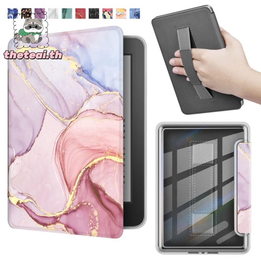 THETEAI Smart Cover, Hand Support Auto Wake/Sleep e-Reader, เคสกันกระแทกสมาร์ทสําหรับ Kindle Paperwh